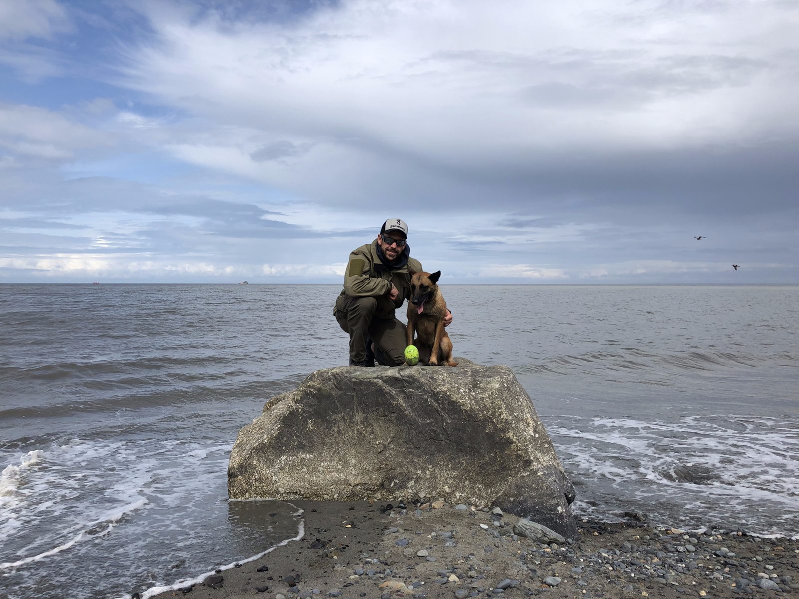 André Schoch mit Alaska und Mir